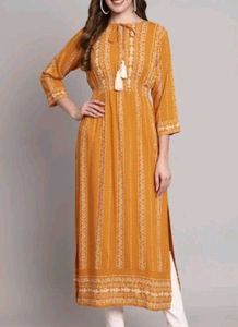 Elegant Striped Kurta