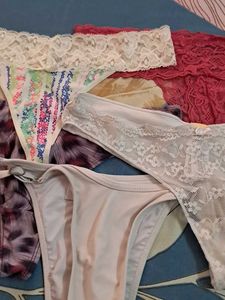 Combo  Of Five  Thong  N Panty  Imported Fabric