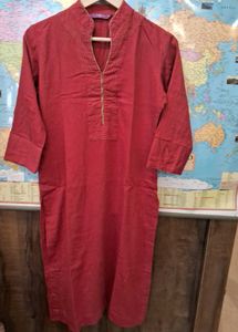 Libas Solid Straight Fit Kurta