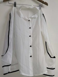 White Casual/Formal shirt