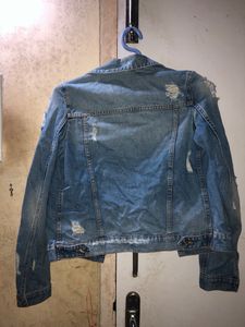 Ripped Denim Jacket