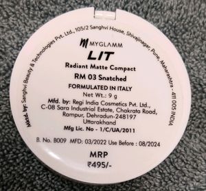 ❤️ SALE❗ GRAB MY GLAMM Matte COMPACT✅⭐NEW