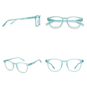 Lenskart HUSTLR Turquoise Full Rim Wayfarer Frame