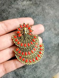 Peacock Earrings