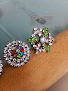 Combo Offer Sparkling Rings