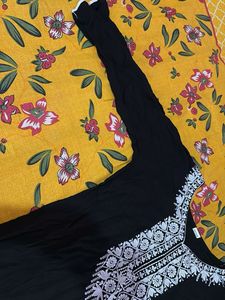 Black Embroidered Dress