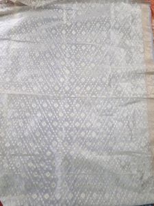 Elegant Banarasi Tissue Saree 🤍💛