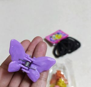 Hair Clips &amp; Rubberband