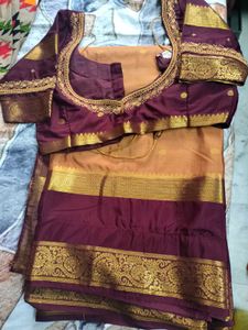 mysore silk Saree with Blouse