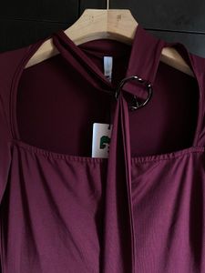 NewMe Wine Bodycon Dress