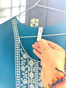 Elegant Embroidered Kurta