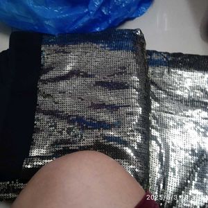 Sequin Saree Throw Away Price