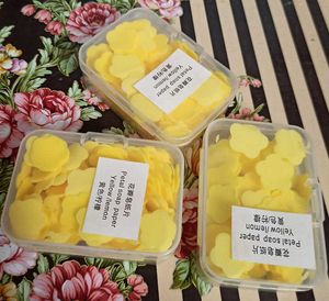 Yellow Petal Soap Paper