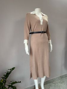 Ribbed Sweater Dress