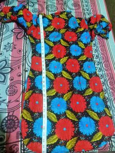 Floral Print Kurti For Women