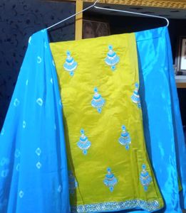 Chanderi Dress Material