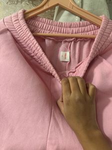 Combo Coord Set- Pink Hoodie &amp; Joggers