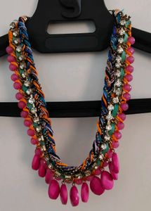 Pearl and Butterfly Necklace 1+Free