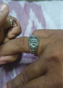 Statement Silver Ring | Adjustable