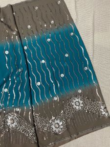Sequinned Heavy Saree