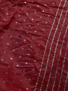 Silk Dupatta With Zari Weaving