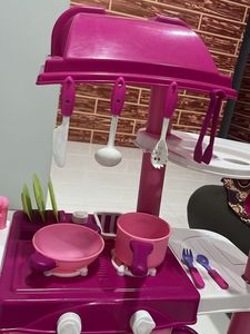 Pink Beautiful Kitchen Set For Girls