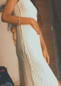 Ribbed Knit Midi Dress