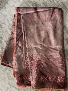 Elegant Embellished Saree