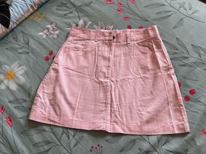 Pink Mini Skirt
