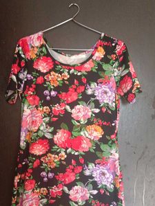 Floral Bodycon Dress