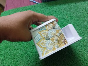 Pen Stand /Decorative Box with Floral Design