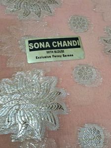 Elegant Sona Chandi Saree