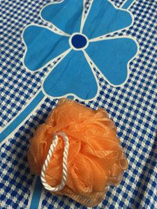 Orange Bath Loofah