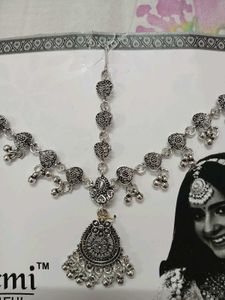 Silver Oxidized Hair Accessory