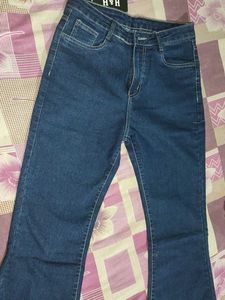 Flared Dark Wash Jeans