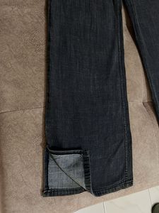 Wide Leg Denim Pants