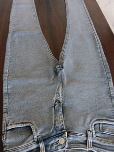 Gray Denim Jeans