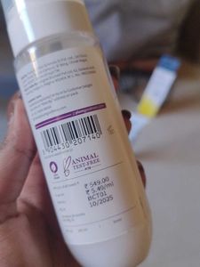 Plum milky toner &amp; Niacinamide Sunscree