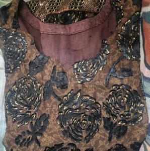 chiffon kurta