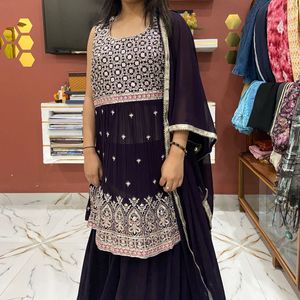 Heavy Sharara Set