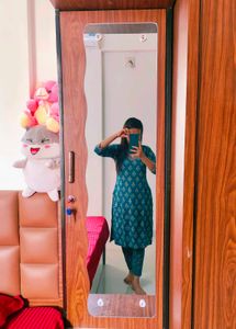 🌸 Elegant Teal Kurta Set 🌸