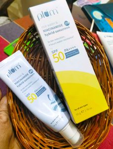 Plum Rice Water Sunscreen SPF 50