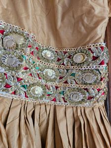 Golden Traditional Gharara