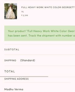 Elegant White Anarkali Suit Set