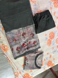 🫒 Olive Green Kurta Set