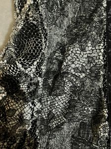 Y2K Fitted Lace Shirt