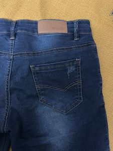Blue Denim Shorts