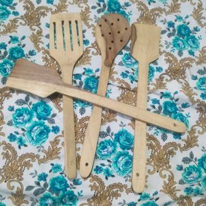 Wooden Cooking Utensil Set
