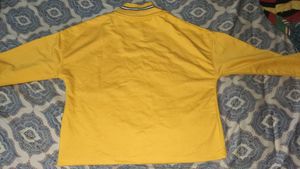 Yellow Mock Neck Top