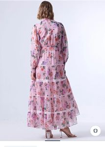 Coverstory Floral Heavy Tiered Maxi Dress